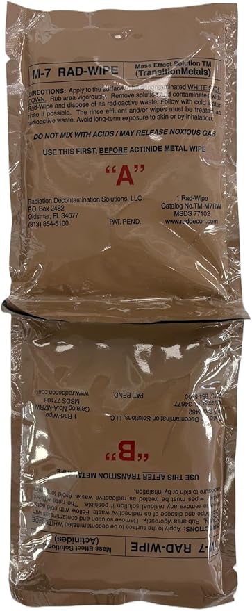 CBRN Decontamination M7 Wipes - KI Canada