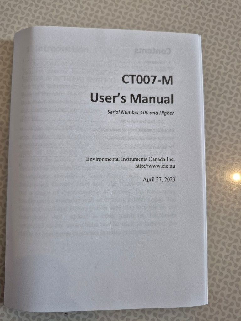 CT007 - M Contamination Detector - KI Canada