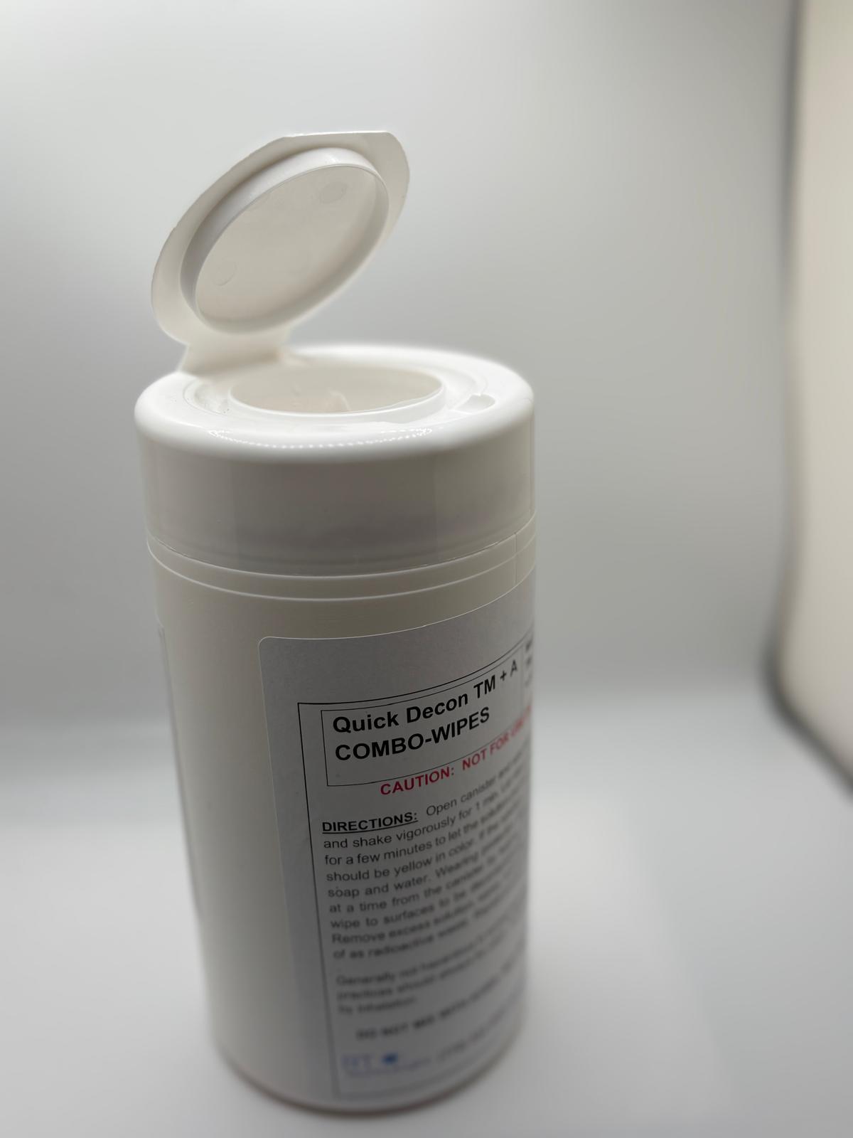 Quick Decon™ + A Combo Wipes – Mass Effect Decontamination Wipes (50 Count) - KI Canada