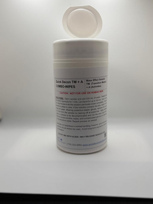 Quick Decon™ + A Combo Wipes – Mass Effect Decontamination Wipes (50 Count) - KI Canada